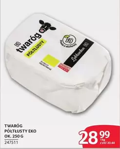 Ok - TWARÓG PÓŁTŁUSTY EKO OK. 250 G