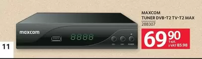TUNER DVB-T2 TV-T2 MAX 288307