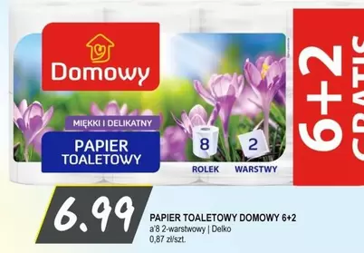 PAPIER TOALETOWY 6+2
