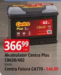 Plus - Akumulator Centra  CB620/602
