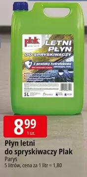 Plyn letni do spryskiwaczy