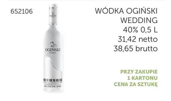 WÓDKA OGIŃSKI WEDDING 652106