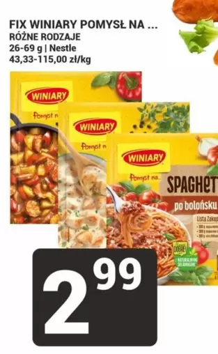 FIX WINIARY POMYSŁ NA...