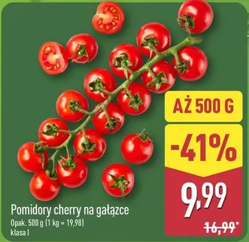 Pomidory cherry na gałązce