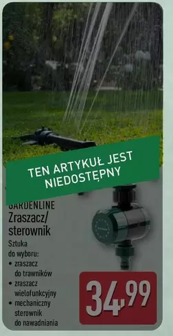 Zraszacz/sterownik