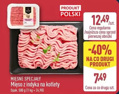 Mięso z indyka na kotlety