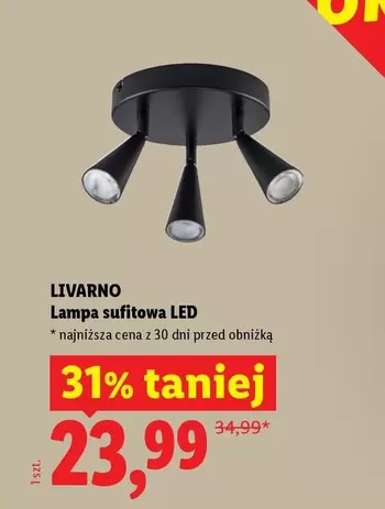 Lampa sufitowa LED