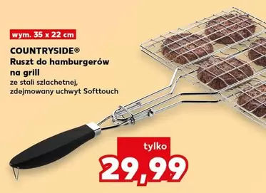 Ruszt do hamburgerów na grill