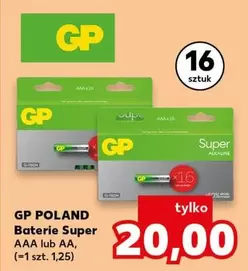 Gp - Baterie Super AAA lub AA