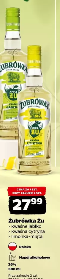 Apple - Żubrówka Żu Cytryna