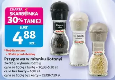Przyprawa w młynku