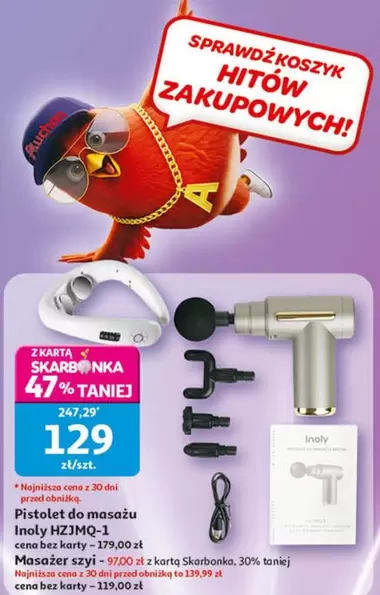Pistolet do masażu InoLy HZJMQ-1