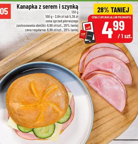 Polo - Kanapka z serem i szynką