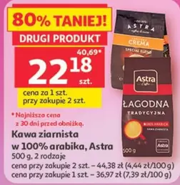 Kawa ziarnista w 100% arabika