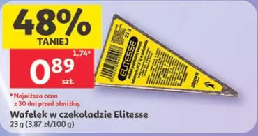 Wafers in chocolate
