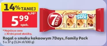 Rogal o smaku kakaowym