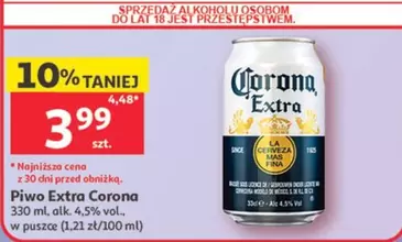 Piwo Extra Corona