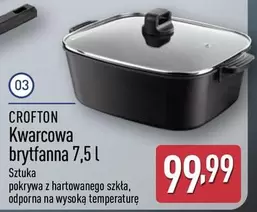 Kwarowa brytfanna 7,5 L