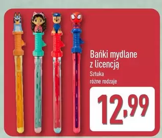 Bańki mydlane z licencją