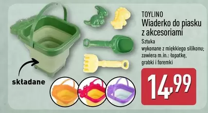 Wiaderko do piasku z akcesoriami