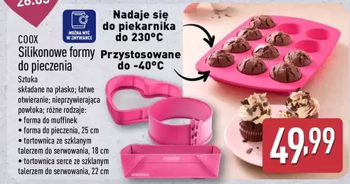 Silikonowe formy do pieczenia