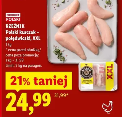 Polski kurczak - polędwiczki, XXL