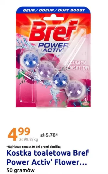 Flower - Kostka toaletowa Power Activ' ...