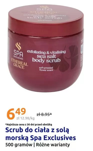 Spa - Scrub do ciała z solą morską