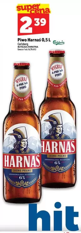 Piwo Harnas 0,5 L
