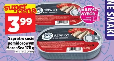 Szprot w sosie pomidorowym