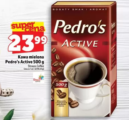 Kawa mielona Pedro's Active