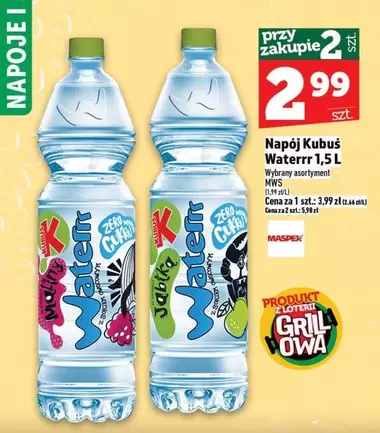 Napój Kubuś Waterrr