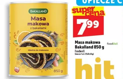 Masa makowa z bakaliami