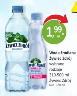 Woda źródlana Żywiec Zdrój