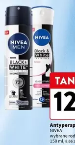 Black - Antyperspirant & White