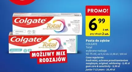 Mix - Total Active Prevention Pasta do zębów