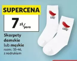Skarpety damskie lub męskie z nadrukiem