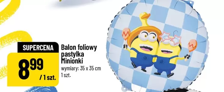 Balon foliowy pastylka Minionki