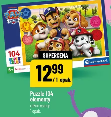 Puzzle 104 SUPER COLOR elements