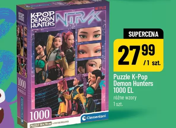 Puzzle K-Pop Demon Hunters 1000 EL