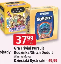 Gra Trivial Pursuit Rodzinka/Stitch Doddit