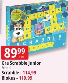 Mattel - Gra Scrabble Junior