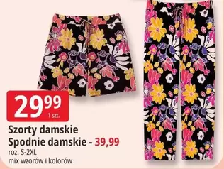 Mix - Szorty damskie Spodnie damskie