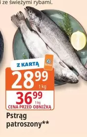 Pstrąg patroszony