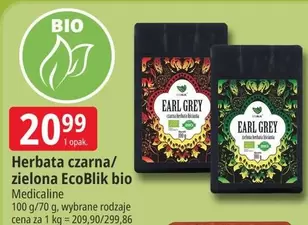 Grey - Herbatka czarna/zielona EcoBlik bio