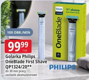 Philips - Golarka OneBlade First Shave QP1324/20