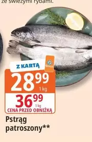 Pstrąg patroszony