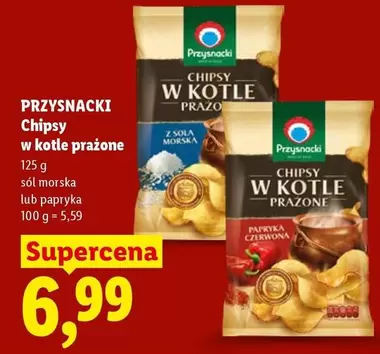 Chipsy w kotle prażone
