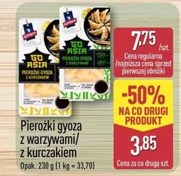 Pierożki gyoza z warzywami/z kurczakiem