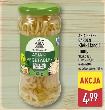 Kiełki fasoli mung